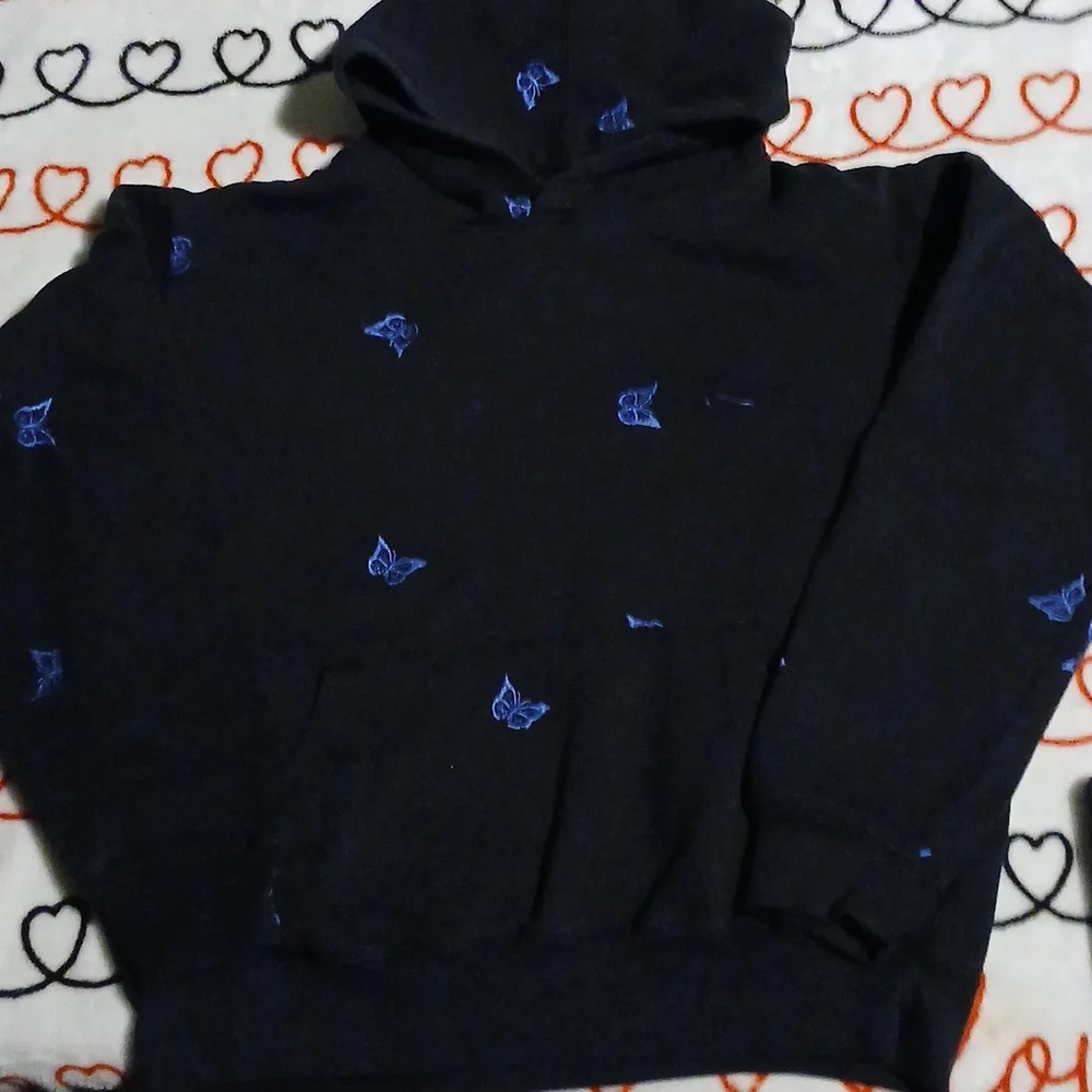 Eighty Eight butterfly girls hoodie L